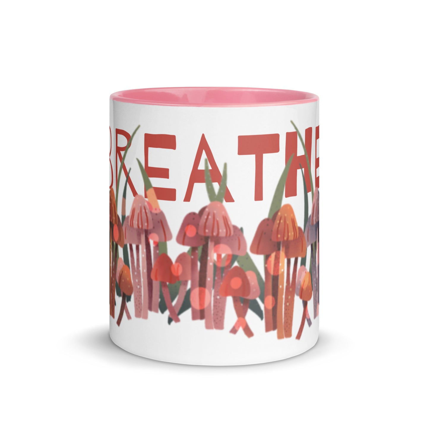 Breathe Mug with Color Inside