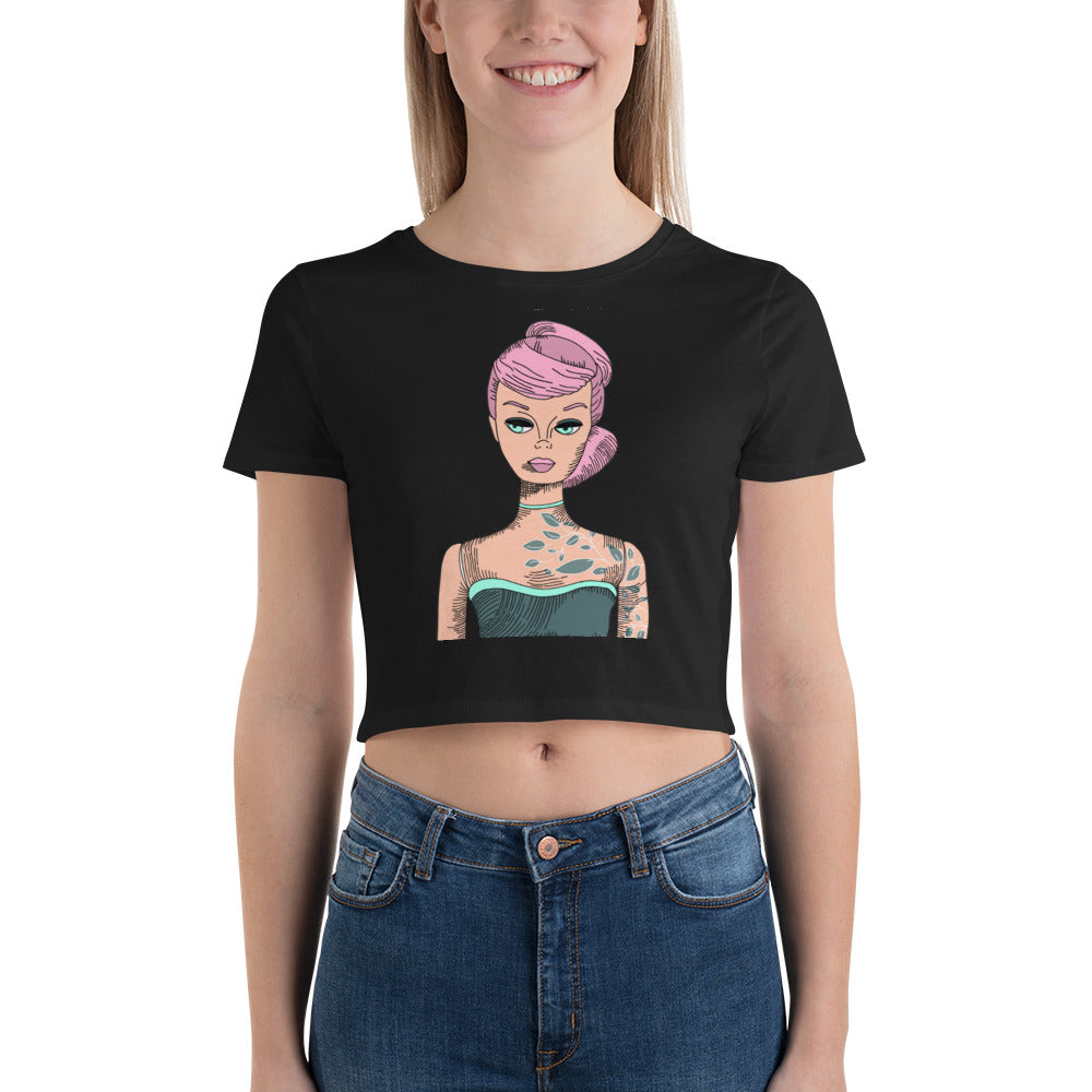 Barbie Women’s Crop Tee