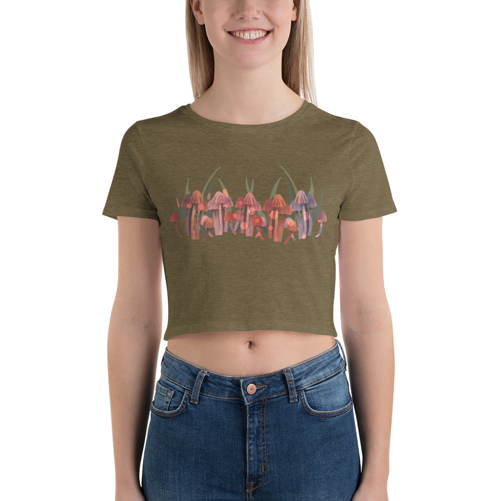 Stay Wild women’s Crop Tee