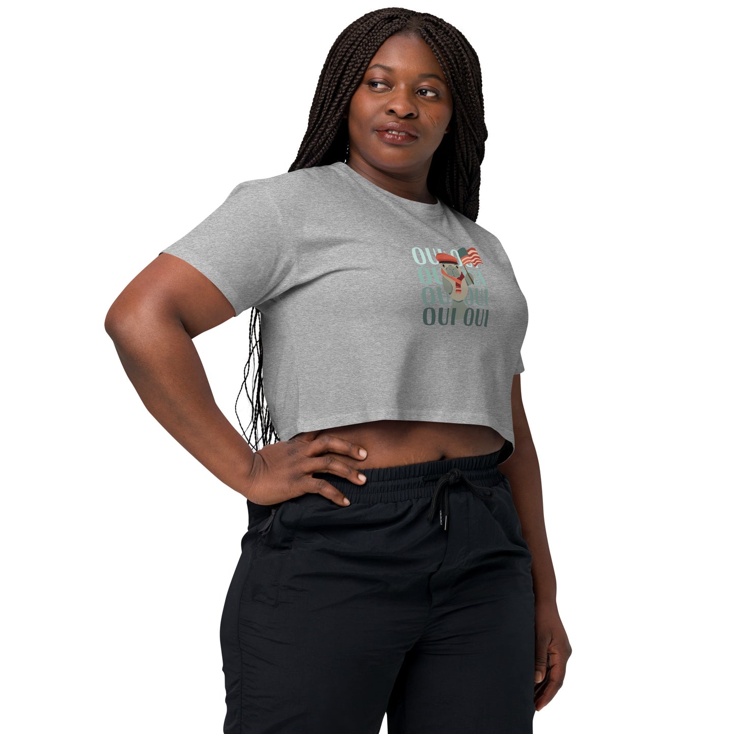 Oui Oui Manatee Women’s crop top