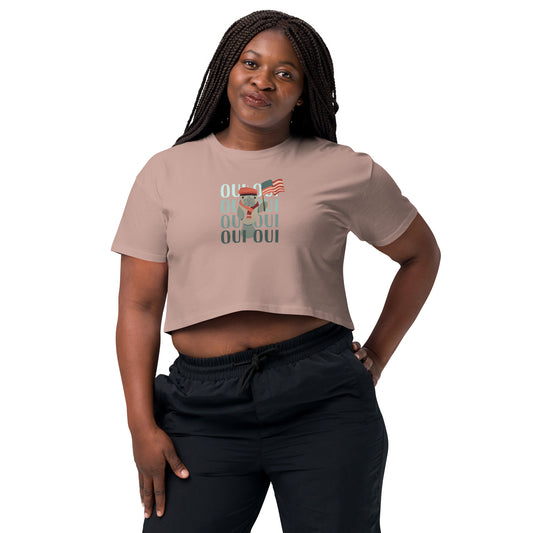 Oui Oui Manatee Women’s crop top