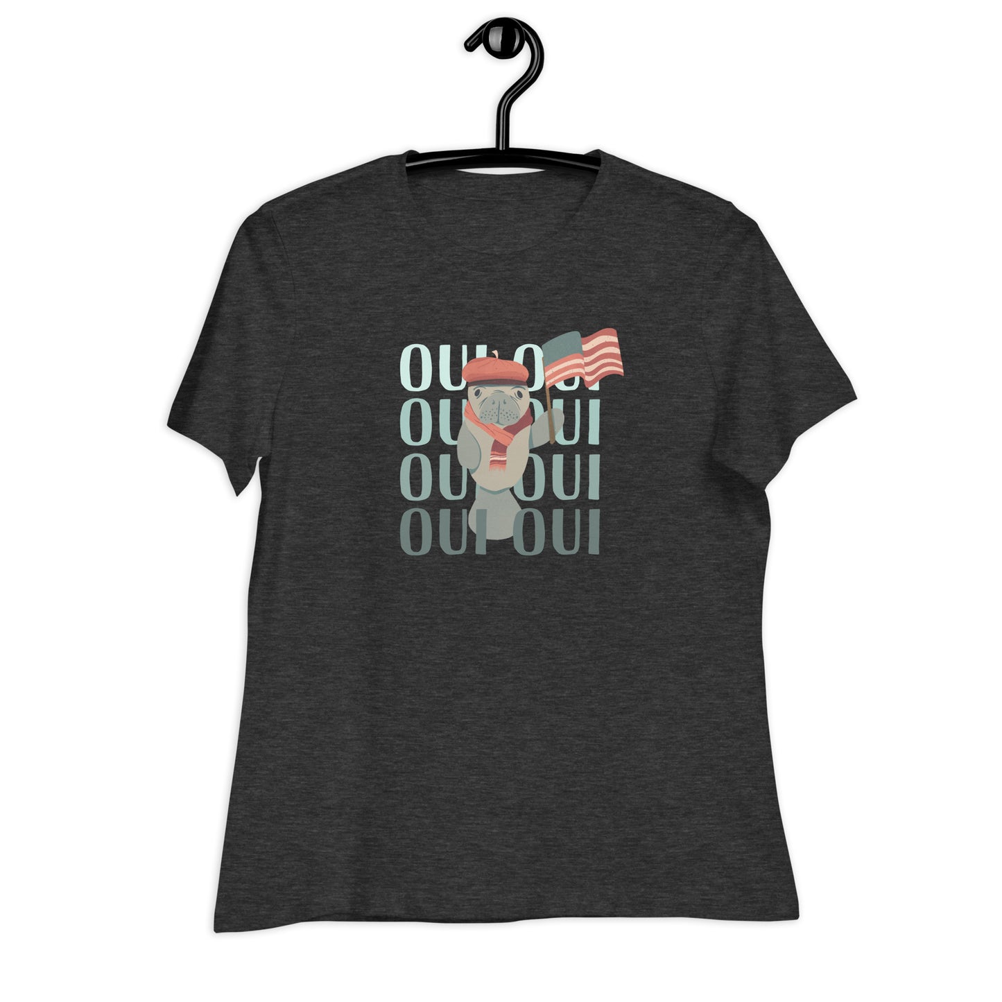 Oui Oui Manatee Women's Relaxed T-Shirt