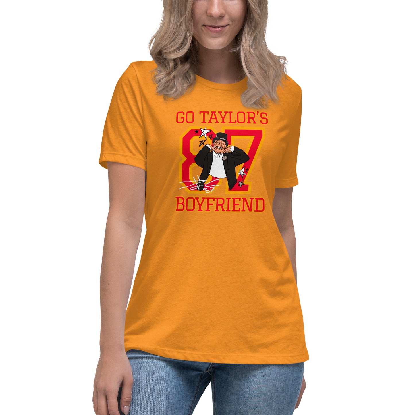 Go Taylor's Boyfriend Women's Relaxed T-Shirt