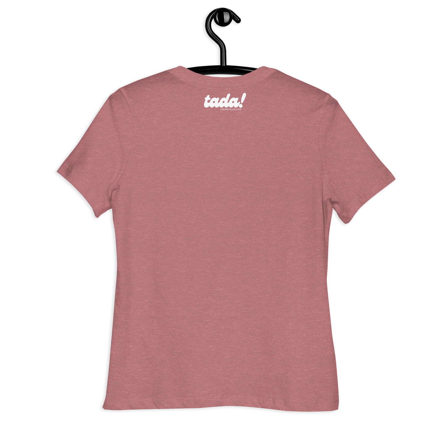 Mini Pink Go Team Manatee in Paris Women's Relaxed T-Shirt