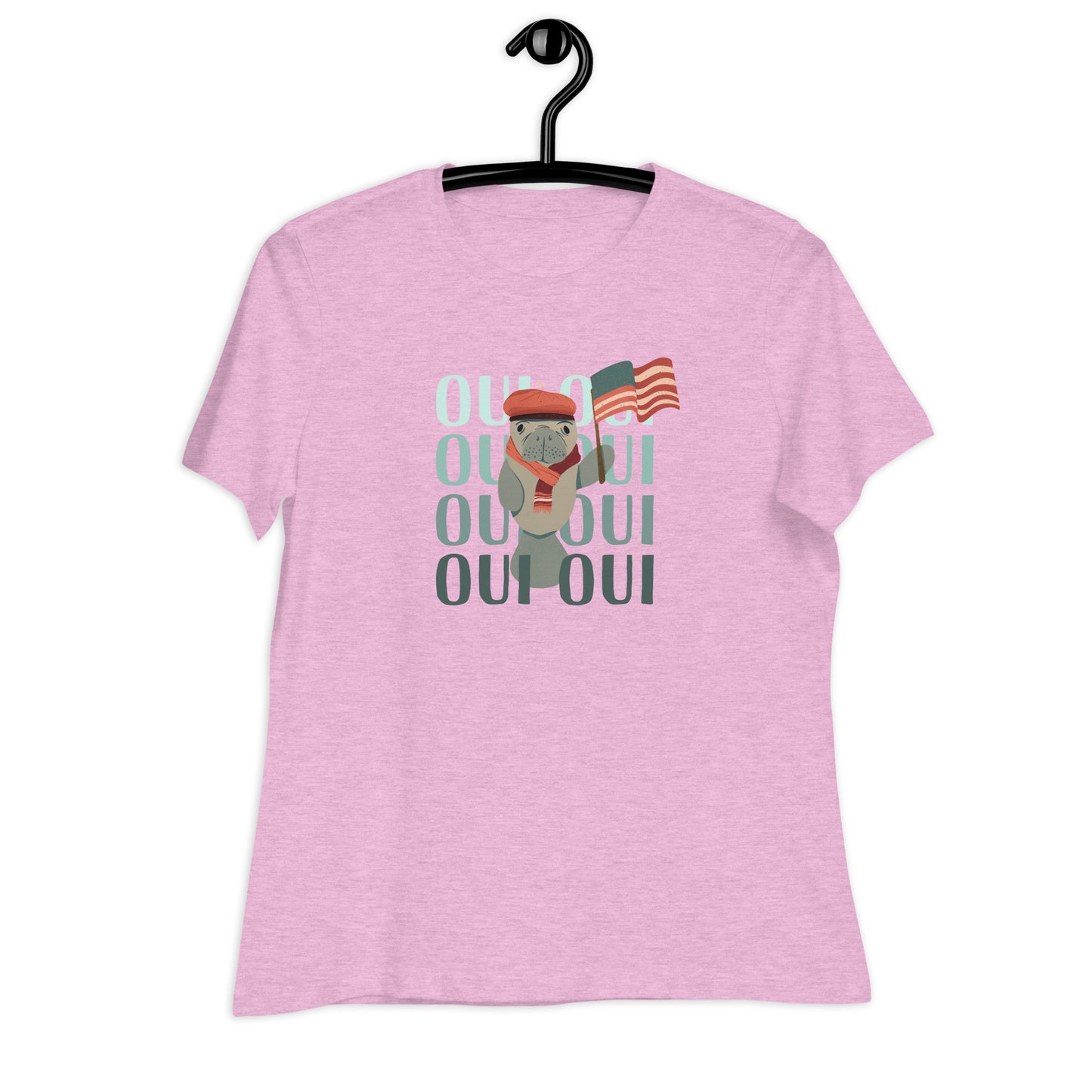 Oui Oui Manatee Women's Relaxed T-Shirt