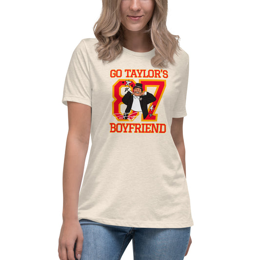 Go Taylor's Boyfriend Women's Relaxed T-Shirt