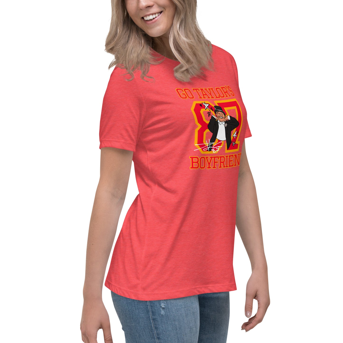 Go Taylor's Boyfriend Women's Relaxed T-Shirt